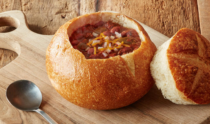 Sourdough Soup Bowl-“Texas Jailhouse” Chili® - Erik&amp;#39;s DeliCafé